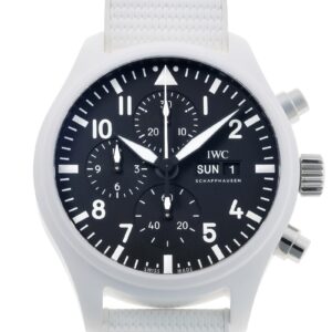 IWC - パイロットウォッチ クロノグラフ トップガン レイク・タホ | INTERNATIONAL WATCH COMPANY | IW389105 | CE 黒文字盤 自動巻き ラバー | 中古