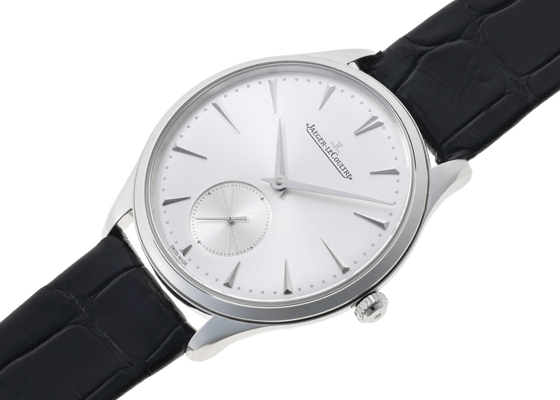 ジャガールクルト - マスターウルトラスリム | JAEGER LECOULTRE | Q1278420 | SS シルバー文字盤 自動巻き レザー | 委託品 | 中古