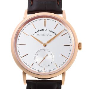 A.ランゲ＆ゾーネ - サクソニア オートマティック | A.LANGE&SOHNE | 380.032 | PG シルバー文字盤 自動巻き レザー | 中古