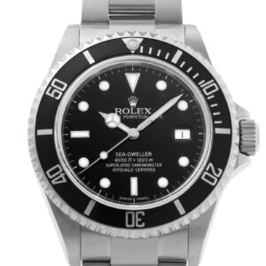 ロレックス - オイスター パーペチュアル シードゥエラー | ROLEX | 16600 | SS 黒文字盤 自動巻き ブレスレット | 中古