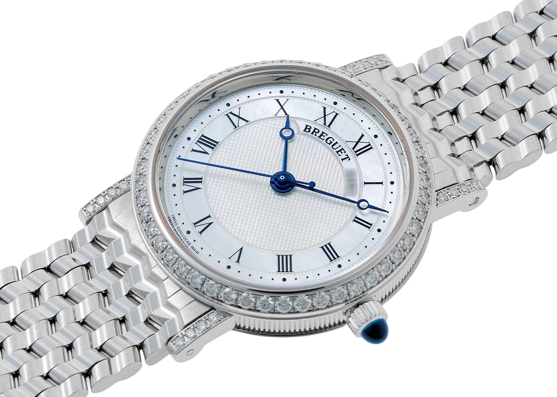 ブレゲ - クラシック | BREGUET | 8068BB/52/BC0/DD00 | WG シェル文字盤 自動巻き ブレスレット | 委託品 | 中古