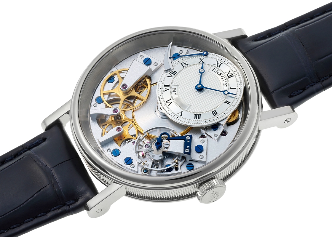 ブレゲ - トラディション | BREGUET | 7057BB/11/9W6 | WG シルバー文字盤 手巻き レザー