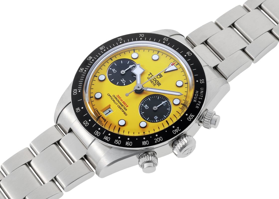 チューダー - ブラックベイ クロノグラフ バンブルビー | TUDOR | M79310N-0001 | SS イエロー文字盤 自動巻き ブレスレット