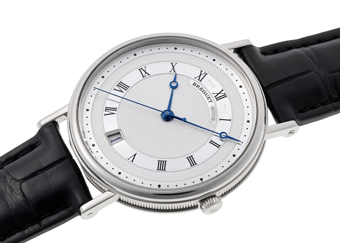 ブレゲ - クラシック ツインバレル | BREGUET | 5930BB/12/986 | WG シルバー文字盤 自動巻き レザー | 委託品 | 中古