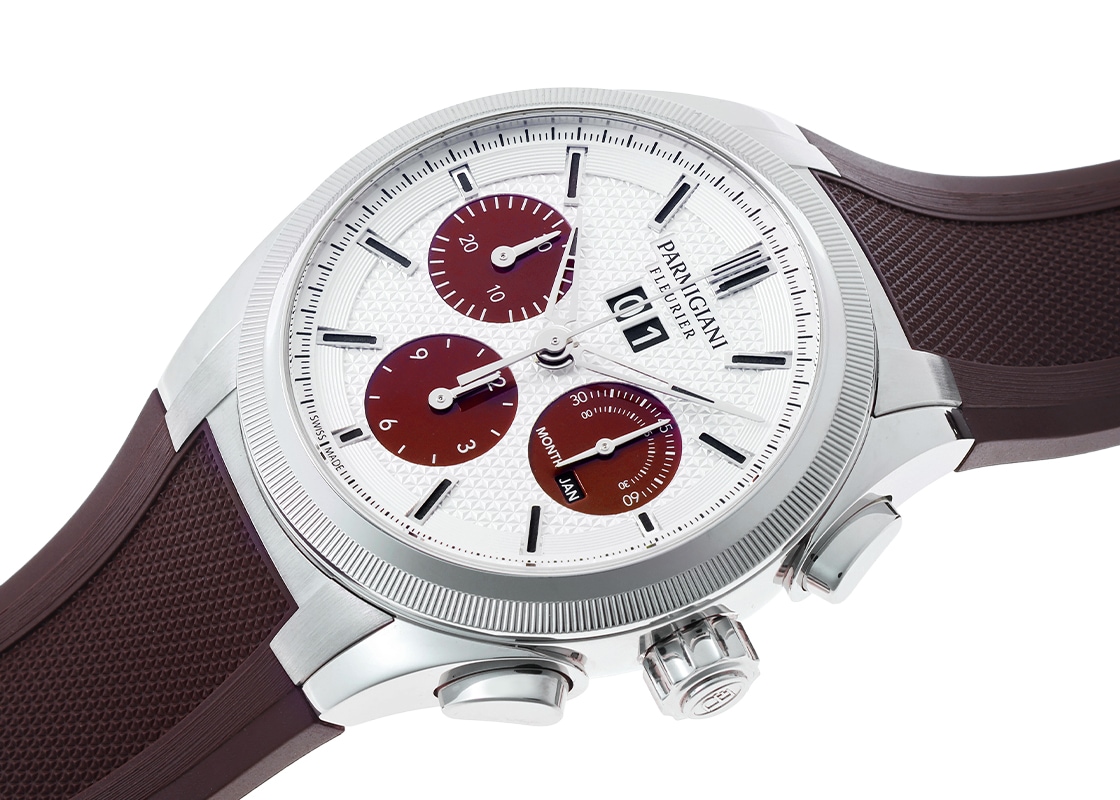 パルミジャーニ・フルリエ - トンダ GT クロノグラフ | PARMIGIANI FLEURIER | PFC906-1020002-400181 | SS シルバー文字盤 自動巻き ラバー | 委託品 | 中古