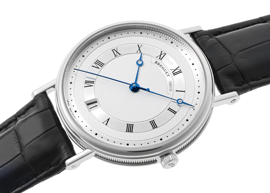 ブレゲ - クラシック ツインバレル | BREGUET | 5930BB/12/986 | WG シルバー文字盤 自動巻き レザー | 中古