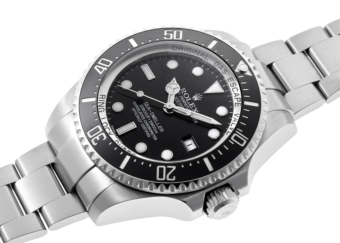 ロレックス - オイスター パーペチュアル シードゥエラー ディープシー マークI | ROLEX | 116660 | SS 黒文字盤 自動巻き ブレスレット | 中古
