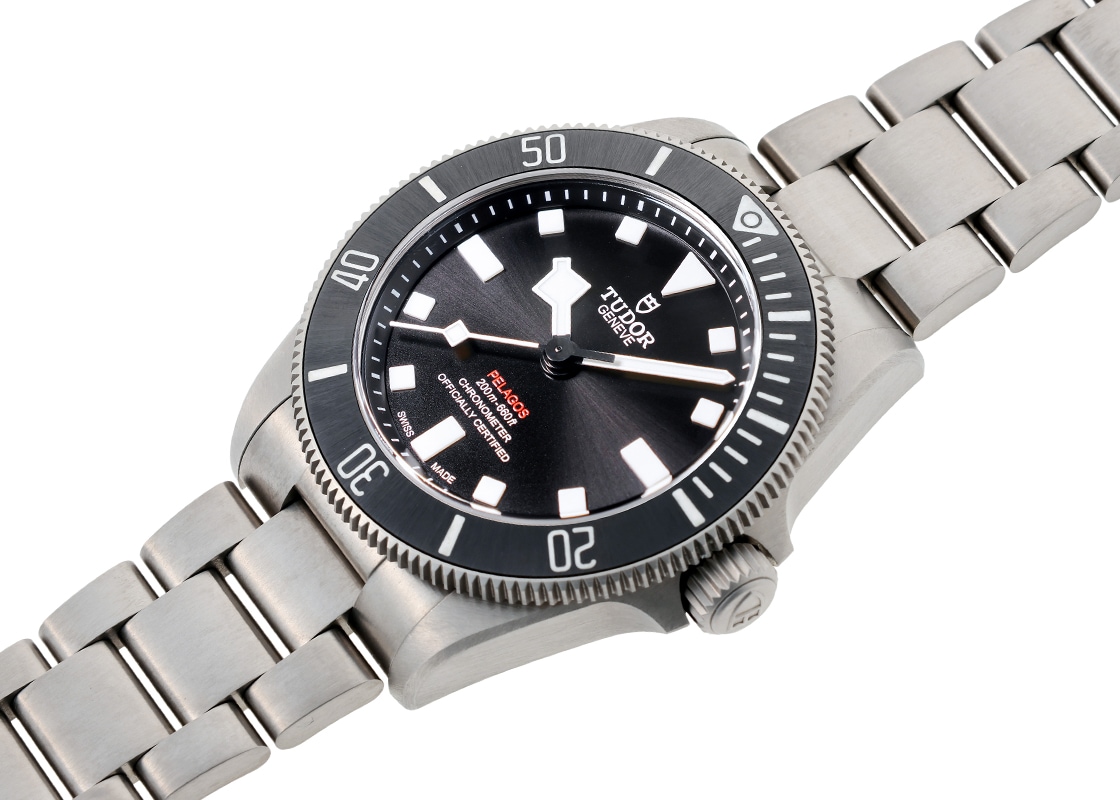チューダー - ペラゴス 39 | TUDOR | M25407N-0001 | TI 黒文字盤 自動巻き ブレスレット | 中古
