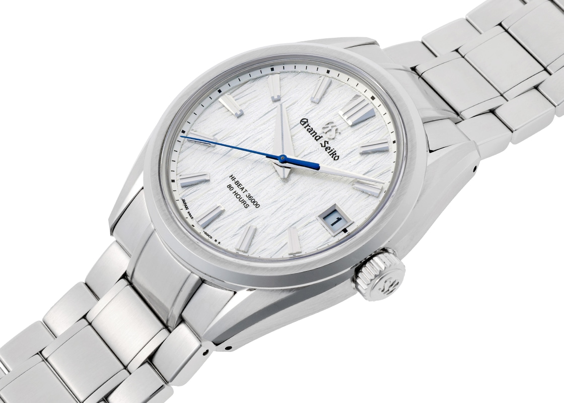 グランドセイコー - ヘリテージコレクション メカニカルハイビート 白樺 | GRAND SEIKO | SLGH005(9SA5-00C0) | SS 白文字盤 自動巻き ブレスレット | 中古