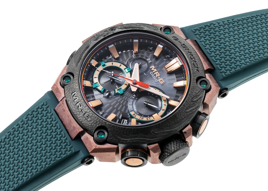 カシオ - G-SHOCK MR-G 鳳凰 世界800本限定 | CASIO | MRG-B2000KT-3AJR | TI 黒文字盤 ソーラー ラバー | 未使用品