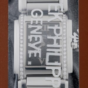 パテックフィリップ - Twenty-4 | PATEK PHILIPPE | 4910/10A-001 | SS 黒文字盤 クォーツ ブレスレット | 中古