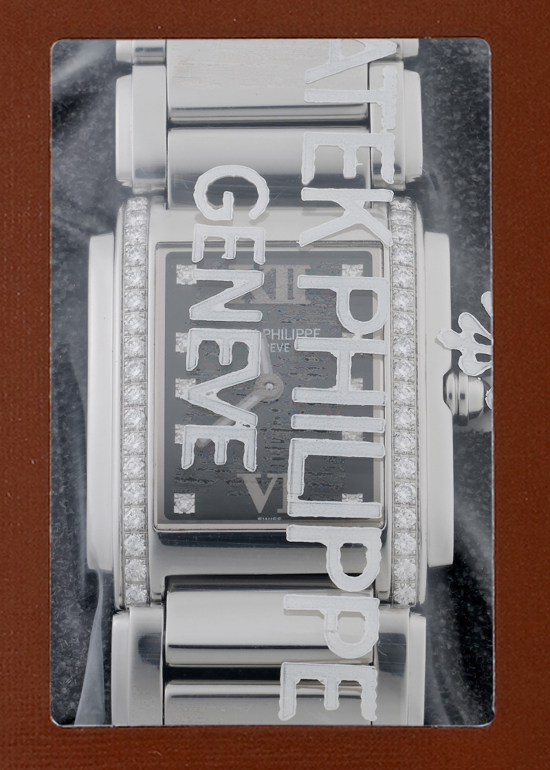 パテックフィリップ - Twenty-4 | PATEK PHILIPPE | 4910/10A-001 | SS 黒文字盤 クォーツ ブレスレット | 中古