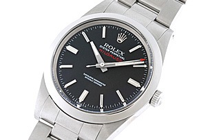 ロレックス - オイスターパーペチュアル ミルガウス | ROLEX | 1019 | SS 黒文字盤 自動巻き ブレスレット | 1967年/裏蓋68 | ヴィンテージ