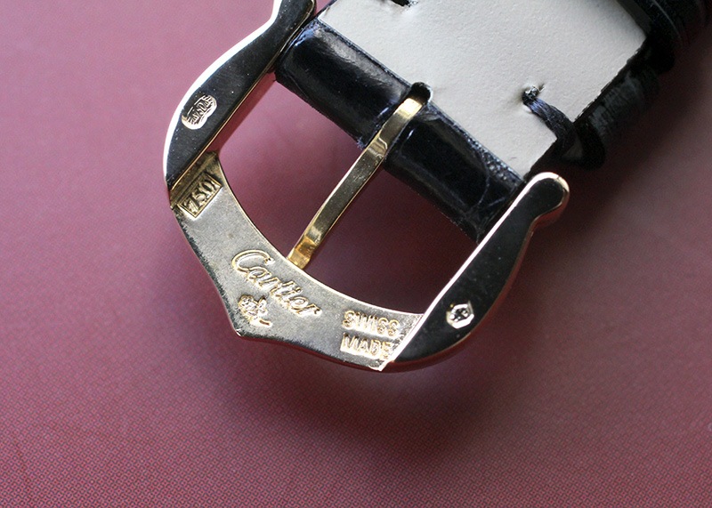 カルティエ - レディース タンクアメリカン | CARTIER | W2601556 | SM YG シルバー文字盤 クォーツ レザー | 中古 |