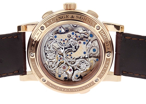 A.ランゲ&ゾーネ - ダブルスプリット | A.LANGE&SOHNE | 404.032(LS4044AD) | PG シルバー文字盤 手巻き レザー | 中古 |
