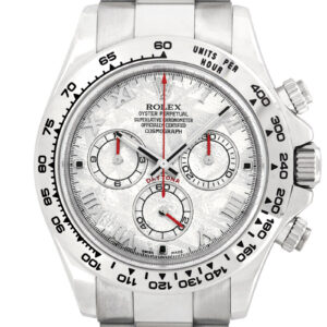 ロレックス - オイスター パーペチュアル コスモグラフ デイトナ メテオライト | ROLEX | 116509 | WG メテオライト文字盤 自動巻き ブレスレット | 中古