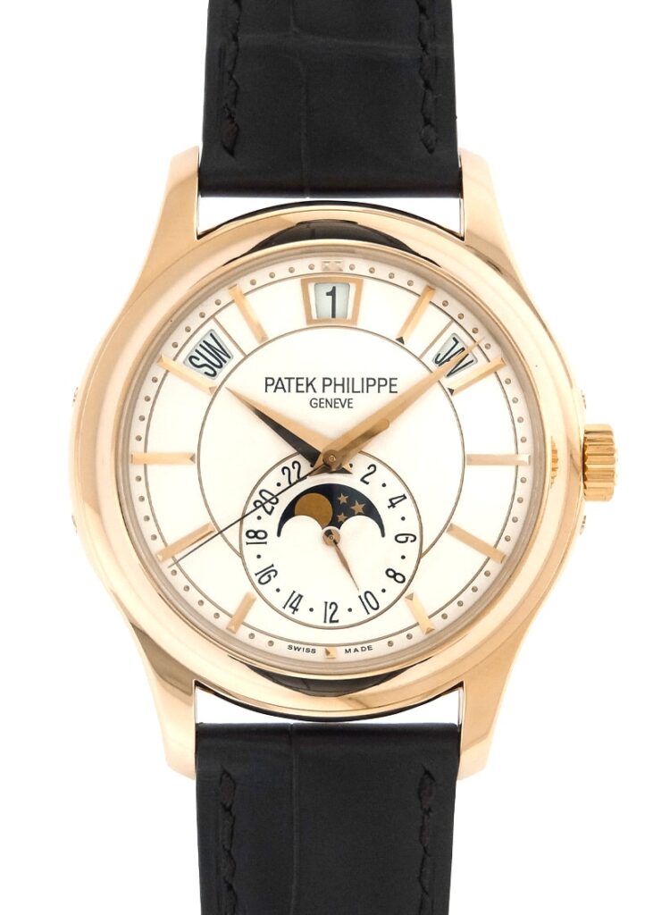 パテックフィリップ - アニュアルカレンダー | PATEK PHILIPPE | 5205R-001 | RG 白文字盤 自動巻き レザー | 中古 |