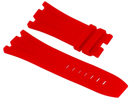 HORUS ラバーストラップ オーデマピゲ ロイヤルオークオフショア 44mm 26400用 ラバー レッド 30-24mm