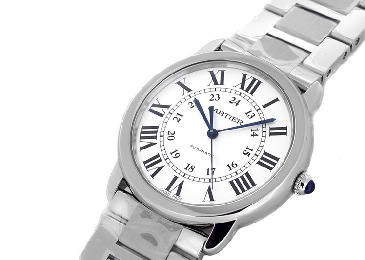 カルティエ - ロンド ソロ ドゥ カルティエ | Cartier | WSRN0012 | SS シルバー文字盤 自動巻き ブレスレット |