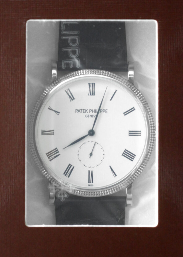 パテックフィリップ - カラトラバ | PATEK PHILIPPE | 5119G-001 | WG 白文字盤 手巻き レザー | レストア | 中古 |