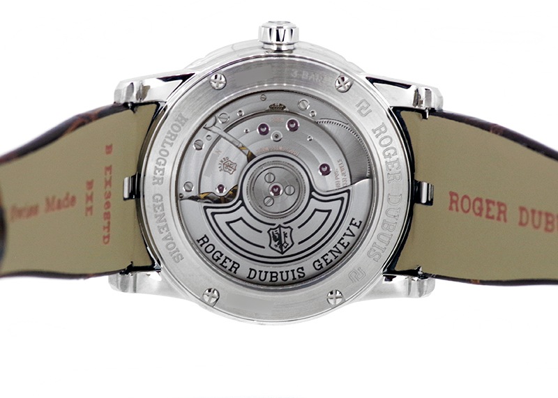 ロジェデュブイ - エクスカリバー 36 オートマティック | ROGER DUBUIS | RDDBEX0463 | SS 白文字盤 自動巻き レザー