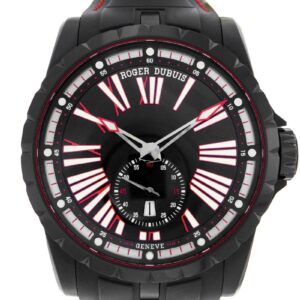 ロジェデュブイ - エクスカリバー エッセンシャル | ROGER DUBUIS | DBEX0567 | TI(DLC) 黒文字盤 自動巻き ラバー| 委託品 | 中古 |