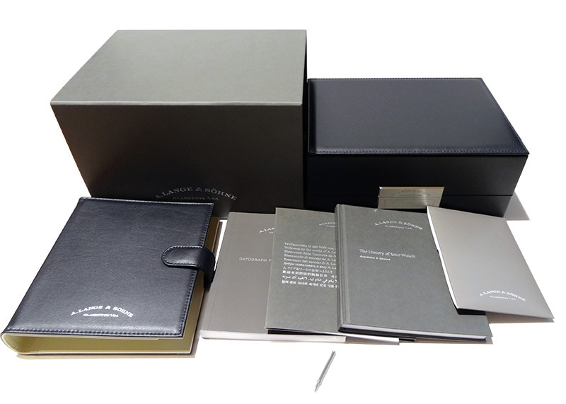 A.ランゲ&ゾーネ -ダトグラフ パーペチュアル | A.LANGE&SOHNE | 410.038E(LS4103AB) | WG グレー文字盤 手巻き レザー | 中古 |