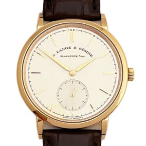 A.ランゲ＆ゾーネ - サクソニア オートマティック | A.LANGE&SOHNE | 380.032 | RG シルバー文字盤 自動巻き レザー