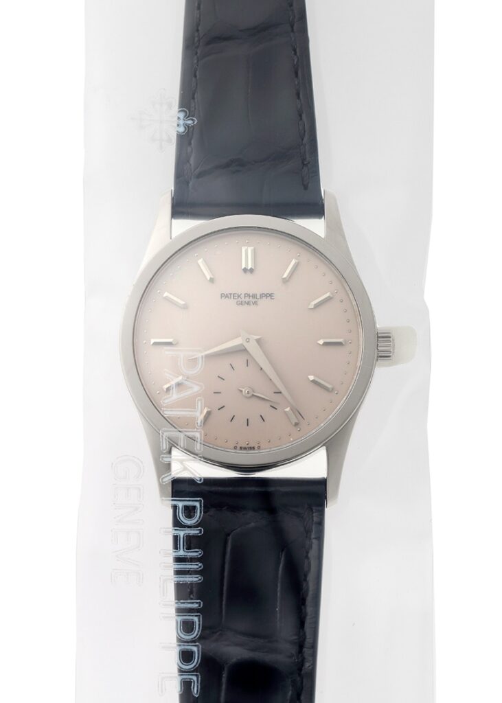 パテックフィリップ - カラトラバ | PATEK PHILIPPE | 3796G | WG アイボリー文字盤 手巻き レザー | レストア | 中古 |