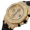 オーデマピゲ - ロイヤルオーク オフショア クロノグラフ ケースダイヤ | AUDEMARS PIGUET | 26067BA.ZZ.D088CR.01 | YG 全面ダイヤ文字盤 自動巻き レザー | 委託品 | 中古 |