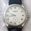 パテックフィリップ - カラトラバ | PATEK PHILIPPE | 5115G-001 | WG エナメル文字盤 手巻き レザー | レストア | 中古 |
