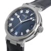 ブレゲ - マリーン | Breguet | 5517TI/Y1/9ZU | TI ブルー文字盤 自動巻き レザー |