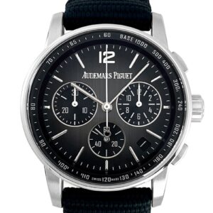 オーデマピゲ - CODE11.59 by オーデマピゲ クロノグラフ | AUDEMARS PIGUET | 26393NB.OO.A002KB.01 | WG/CE グレー文字盤 自動巻き ラバー | 委託品 | 中古
