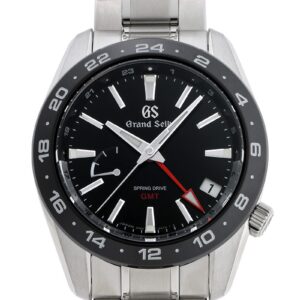 グランドセイコー - スポーツコレクション スプリングドライブ GMT | GRAND SEIKO | SBGE253(9R66-0BB0) | SS 黒文字盤 スプリングドライブ ブレスレット | 未使用品