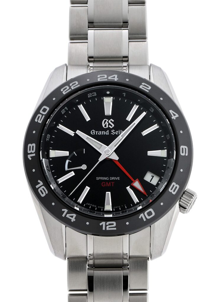 グランドセイコー - スポーツコレクション スプリングドライブ GMT | GRAND SEIKO | SBGE253(9R66-0BB0) | SS 黒文字盤 スプリングドライブ ブレスレット | 未使用品