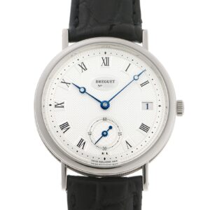 ブレゲ - クラシック ツインバレル | BREGUET | 5920BB/15/984 | WG シルバー文字盤 自動巻き レザー | 中古