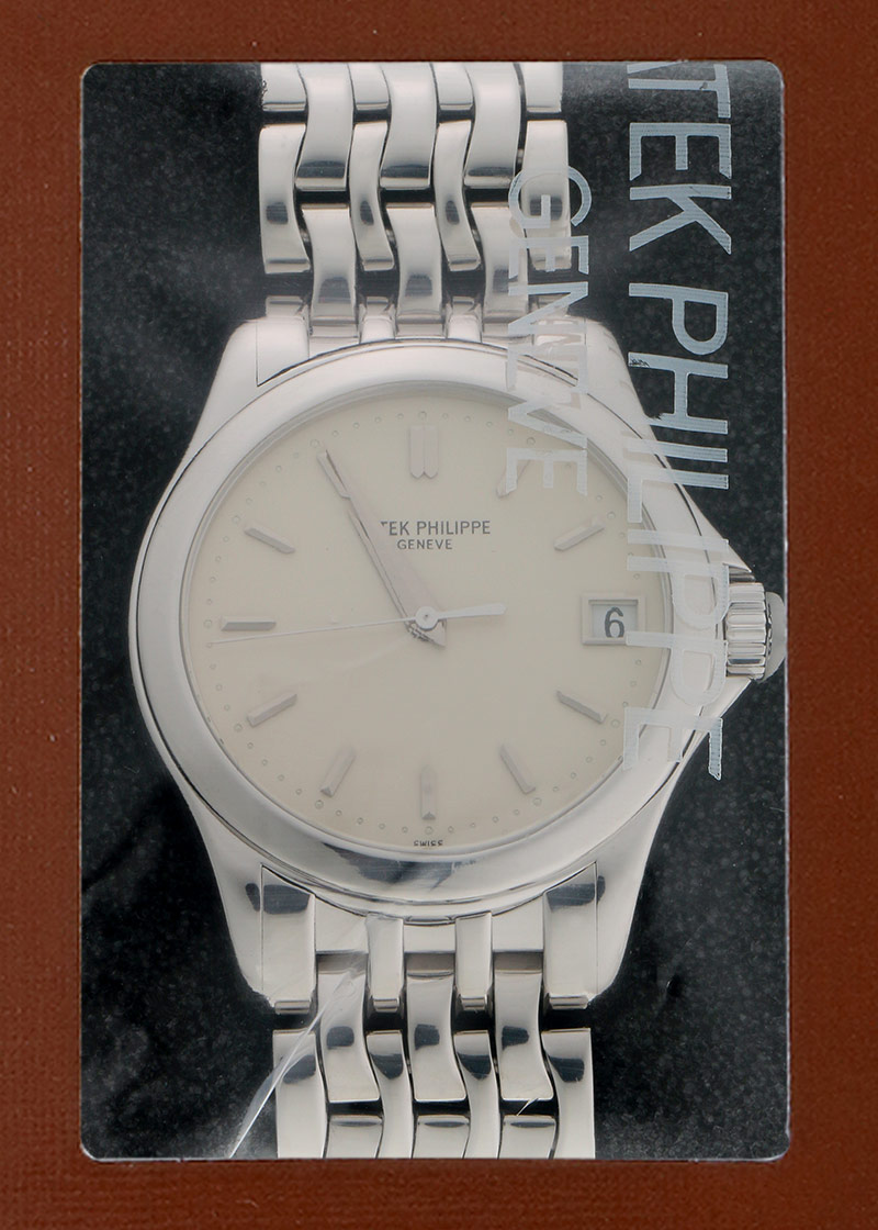 パテックフィリップ - カラトラバ | PATEK PHILIPPE | 5107/1G | WG 白文字盤 自動巻き ブレスレット | レストア | 中古