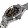 オーデマピゲ - ロイヤルオーク ダブル バランスホイール オープンワーク | AUDEMARS PIGUET | 15407ST.OO.1220ST.01 | SS スケルトン文字盤 自動巻き ブレスレット | 中古