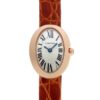 カルティエ - ミニ ベニュワール | CARTIER | W8000017 | RG シルバー文字盤 クォーツ レザー | 中古