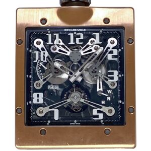リシャールミル - トゥールビヨン ポケットウォッチ | RICHARD MILLE | RM020 | RG&TI スケルトン文字盤 手巻き | 委託品 | 中古