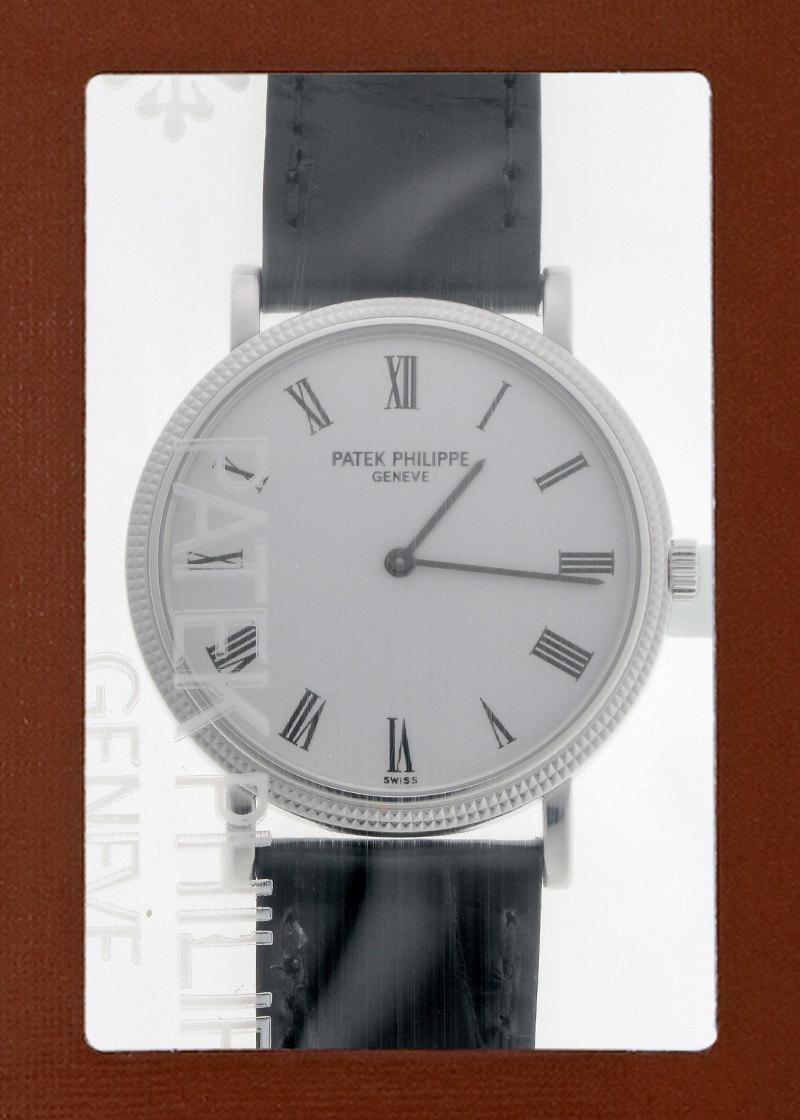 パテックフィリップ - カラトラバ | PATEK PHILIPPE | 5120G‐001 | WG 白文字盤 自動巻き レザー | レストア | 中古