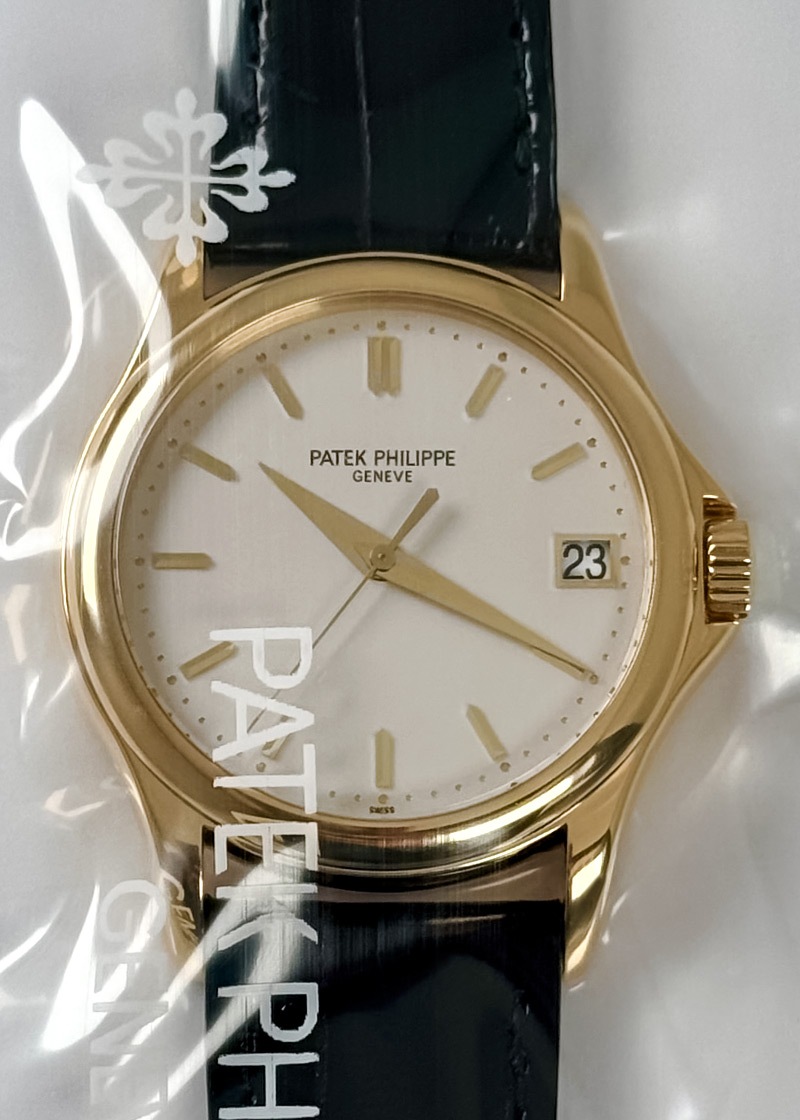 パテックフィリップ - カラトラバ | PATEK PHILIPPE | 5127J-001 | YG シルバー文字盤 自動巻き レザー | 委託品 | レストア | 中古