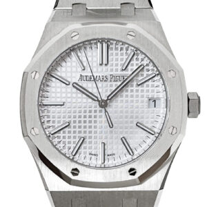 オーデマピゲ - ロイヤルオーク オートマティック 50周年記念 | AUDEMARS PIGUET | 15510ST.OO.1320ST.03 | SS シルバー文字盤 自動巻き ブレスレット | 中古