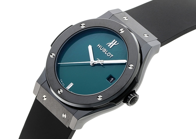 ウブロ - クラシックフュージョン YOSHIDAスペシャル 88本限定 | HUBLOT | 511.CM.5270.RX.MYOS | CE グリーン文字盤 自動巻き ラバー | 未使用品
