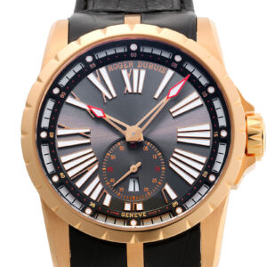 ロジェデュブイ - エクスカリバー45 | ROGER DUBUIS | DBEX0566 | PG グレー文字盤 自動巻き レザー | 中古
