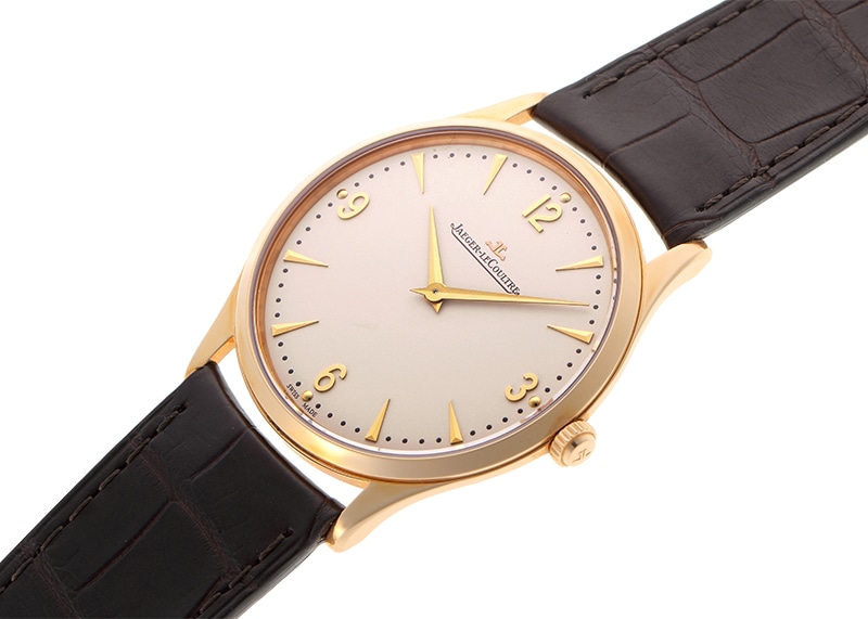 ジャガールクルト - マスターウルトラスリム | JAEGER LECOULTRE | Q1342420(172.2.79.S) | PG シルバー文字盤 手巻き レザー | 中古
