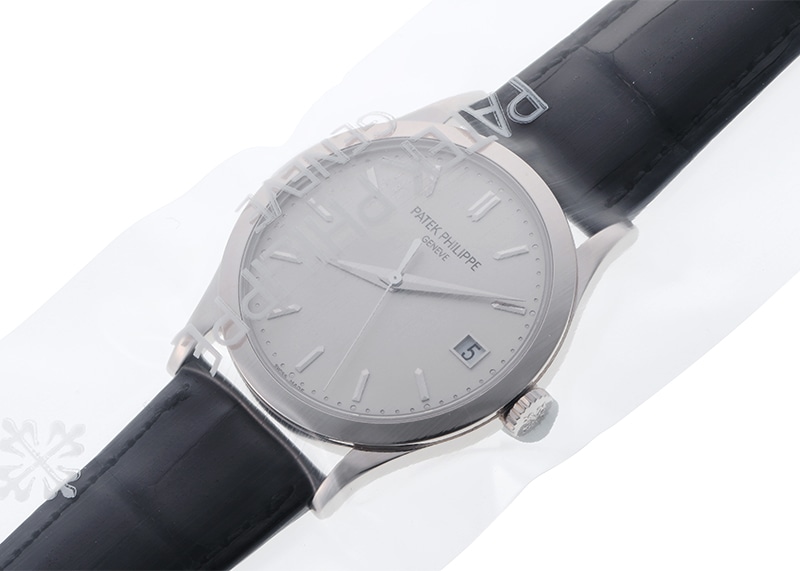 パテック フィリップ - カラトラバ | PATEK PHILIPPE | 5296G-010 | WG シルバー文字盤 自動巻き レザー | レストア | 中古