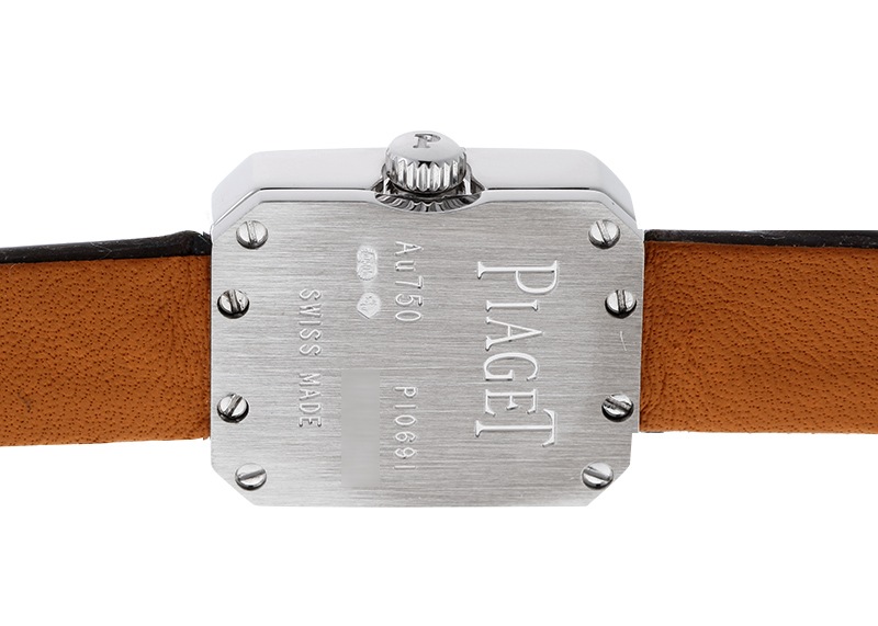 ピアジェ - ミニ プロトコール ダイヤ | PIAGET | G0A37512(P10691) | WG グレー文字盤 クォーツ レザー | 中古