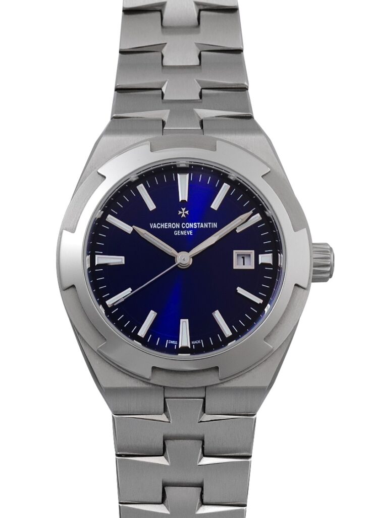 ヴァシュロンコンスタンタン - オーヴァーシーズ | VACHERON CONSTANTIN | 4600V/200A-B980 | SS ブルー文字盤 自動巻き ブレスレット | 委託品 | 中古
