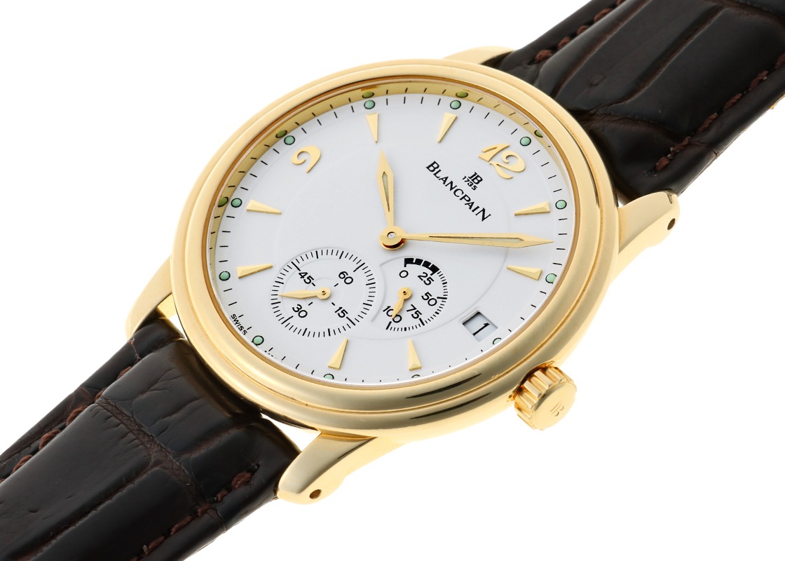 ブランパン - THE 2000 ニュークラシック パワーリザーブ | BLANCPAIN | 1106 | YG シルバー文字盤 手巻き レザー | 中古